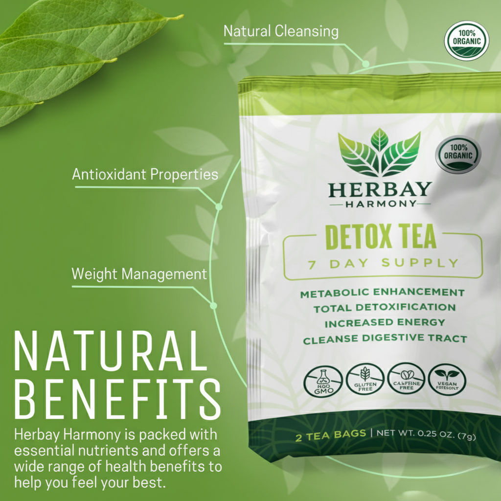 Herbay Harmony™ Organic Detox Tea